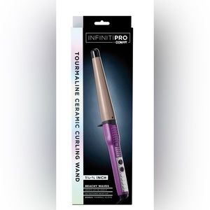 Infinitipro Conair Curling Wand, 1-Inch to 1/2-Inch tapered barrel